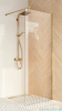 Sea Horse Easy In Gold kabina Walk In 140x200 cm przejrzyste BKP251T14Z